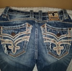Men Rock Revival Jeans